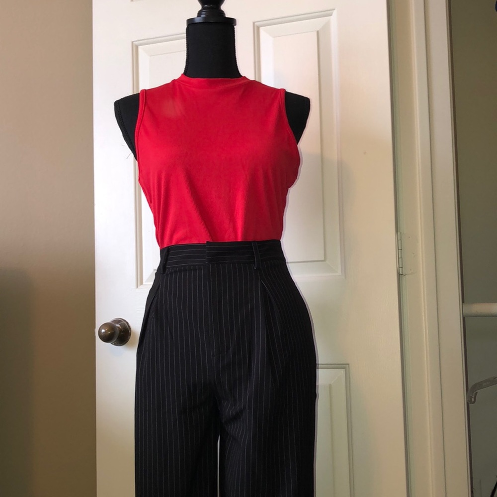 Valentines bodysuit Red